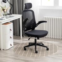 Chaise de bureau ergonomique pivotante à dossier haut avec structure métallique, fabrication chinoise, pour utilisateurs d'ordinateurs