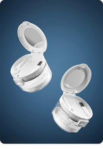 Estuche Premium para Retenedor, Soporte de Aluminio para <span class=keywords><strong>Alineadores</strong></span> <span class=keywords><strong>Invisalign</strong></span>, Caja de Almacenamiento de Lujo Duradera con Cierre Seguro - Product Image 5