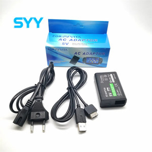 Cable <span class=keywords><strong>de</strong></span> Alimentación USB <span class=keywords><strong>de</strong></span> 5V con Enchufe Estadounidense SYY para Consola <span class=keywords><strong>de</strong></span> <span class=keywords><strong>Juegos</strong></span>, Adaptador <span class=keywords><strong>de</strong></span> Corriente y Base <span class=keywords><strong>de</strong></span> Carga para <span class=keywords><strong>Vita</strong></span> PSV, 100% Probado - Product Image 1