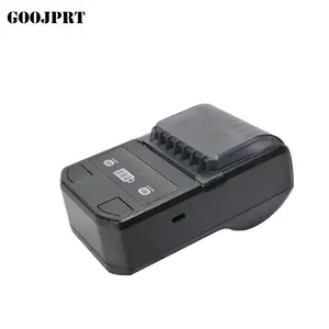 GOOJPRT Printer Barcode Mini, Printer Label PT-58BL, Printer Mini USB Bluetooth Bluetooth 2 Inci 58Mm