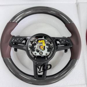 Volante Deportivo YLD Sin Botones GT Sport Full Lenkrad para <span class=keywords><strong>Porsche</strong></span> <span class=keywords><strong>Boxster</strong></span> 718 981 Taycan 911 Carrera 991 Cayenne - Product Image 1