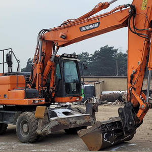 Doosan d'origine coréenne d'occasion de grande qualité DX140 DX190 DX190W DX210W Équipement lourd Condition 19 tonnes Poids en ordre de marche en stock - Product Image 3