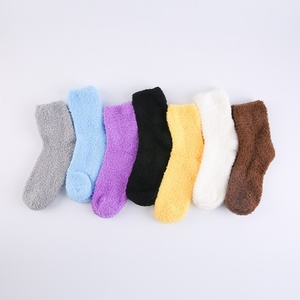 Calzini da donna in peluche Super morbido e caldo inverno soffici calzini in microfibra Casual casa per dormire pelosi calzini comodi per le donne - Product Image 4