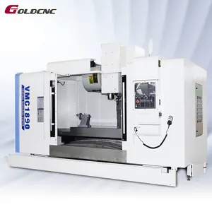 GOLDCNC 5 Axis CNC VMC1890 Machining Center High Quality Taiwan Vertical CNC Milling Machine Price