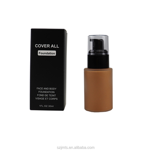 Base de Maquillaje negra con logotipo privado, cosmética, cosmética - Product Image 5