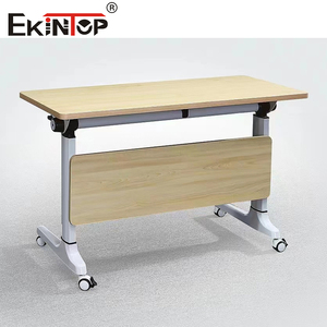 Sinonis Modular Flip Top Conference <b>Table</b> <b>Foldable</b> Training <b>Table</b> for Office School Folding <b>Desk</b> - Product Image 3