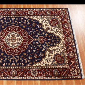 Alfombra tradicional Oushak de alta calidad, alfombra bordada con nudo turco hecha a mano para hoteles domésticos, estilo moderno para decoración de sala de oración - Product Image 1