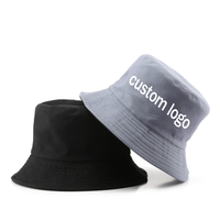 Chapeau de pêcheur en coton avec logo personnalisé Chapeau seau avec logo personnalisé de nombreux chapeaux de couleur en stock