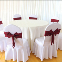 Nouvelle chaise sans cravate dos fleur élastique chaise couverture arc hôtel Banquet chaise de mariage décoration arrière