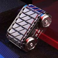 Tank Fidget Roller Autisme TDAH Métal EDC Jouets Fidget Jouets de Bureau Anti-Stress et Anxiété Cadeau Adulte