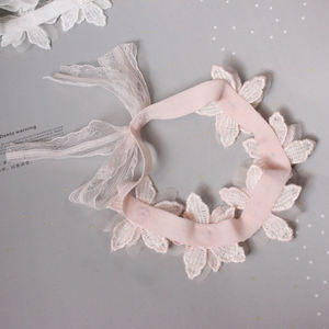<strong>Latest</strong> Lace Flowers <strong>Baby</strong> <strong>Headband</strong> Five Flowers With Shining Rhinestone Bowtie <strong>Headbands</strong> <strong>Baby</strong> Girls Wedding Party Decoration - Product Image 4