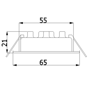 Spots LED encastrés pour cuisine, douche, <span class=keywords><strong>salle</strong></span> <span class=keywords><strong>de</strong></span> <span class=keywords><strong>bain</strong></span>, plafond, 3W, <span class=keywords><strong>IP67</strong></span>, étanches - Product Image 6