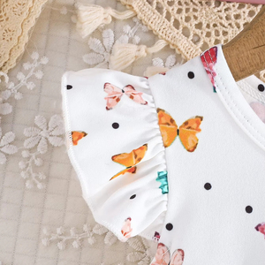 ชุดเดรสลำลองสำหรับเด็กผู้หญิงช่วงฤดูร้อน  ชุดตาข่ายสวยงามสำหรับงานปาร์ตี้เด็กเล็ก  รับสั่งทำจากโรงงาน  ความยาวระดับเข่า คอทรงโอ - Product Image 4