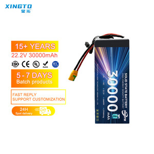 22.2V 30000mAh Solid State High Energy Density <b>Battery</b> 6S Li-ion Pack with XT60 Connector for Industrial <b>Drone</b> UAV - Product Image 2