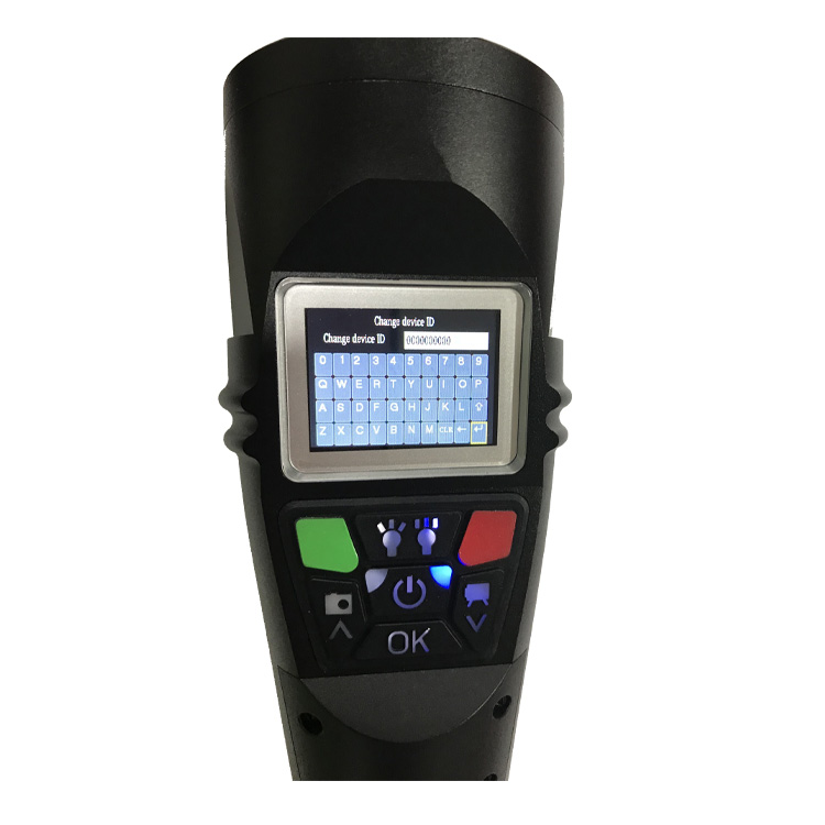 WIFI GPS Rechargeable Video Recorder Torch Light Camcorder Led DVR Flashlight For Police Railway
