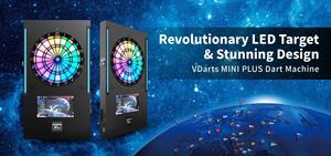 Machine de jeu de fléchettes dynamique à rétroéclairage LED pour la maison Vdarts PRO <span class=keywords><strong>MiniPlus</strong></span> Dart Board - Product Image 2