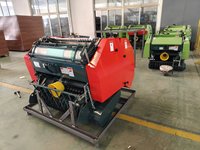 Petite presse à balles ronde avec moteur pour foin, paille et herbe |   Mini presse à balles mobile