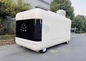 Stainless Steel Trailer Bus for Sale Trailer-style Mobile <strong>Food</strong> Multi-functional <strong>Food</strong> Truck Coffee Truck - Product Image 4