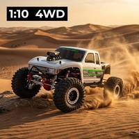 Nouvelle voiture RC électrique de simulation RGT EX86180PRO 1/10, modèle de piste RTR 4 canaux Wi-Fi, jouet expert pour adultes et enfants, chargeur inclus