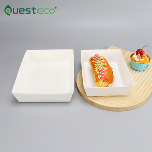 Salad box Takeaway Sushi To Go Box Swiss Roll <b>Cake</b> <b>Carrier</b> Disposable Sushi Box - Product Image 6