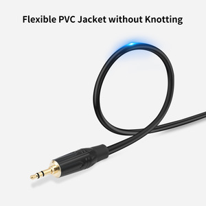 แจ็กเก็ตมุมด้านขวาสำหรับผู้ชาย3.5มม. XLR 1/8สายสัญญาณเสียงใหม่ในสต็อก - Product Image 4