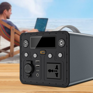 Available in Stock Portable 500W <b>Battery</b> Camping Fishing 435.2Wh Solar Power Station MPPT Controller <b>Backup</b> Generation H - Product Image 5