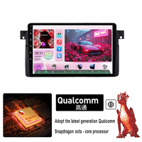 Radio para Auto Jiawell de 9'' con Android, 4G, CarPlay, Android Auto, Mirror Link, WiFi, Bluetooth, GPS y USB Integrados para BMW E46