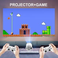 Nouveau HY300 avec Projecteur de Jeu Cinéma Maison Projecteurs Extérieurs Mini Portable Android pour Téléphone Mobile