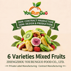 Croustilles de fruits mélangés cuites au four OEM en vrac <span class=keywords><strong>VF</strong></span>, 6 types : Kiwi, Fruit du Dragon, Fraise, Jackfruit – Snack sain et naturel, 10 kg, Prêt à consommer, 12 - Product Image 6