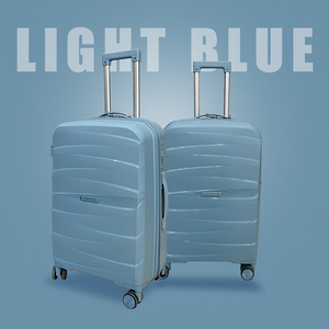Ensemble de bagages en polyester écologique à coque rigide en PP, style moderne classique minimaliste de luxe, imperméable, avec 4 roues et serrure à combinaison, grand format - Product Image 4