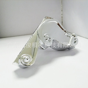 YIJUN Patterned Bright Silver Plastic <b>Sofa</b> <b>Legs</b> 4073 Heavy Duty Modern Minimalist Luxury Furniture Accessories - Product Image 2