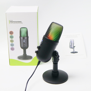 Micrófono de <span class=keywords><strong>PC</strong></span> de Podcast de transmisión USB profesional, micrófono de condensador YouTube cardioide de estudio para grabar, Red de canto en vivo - Product Image 1