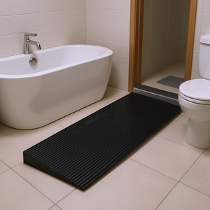 Rampe pour fauteuil roulant de 35,4 pouces de large, antidérapante, découpable, équipement de sécurité pour salle de bain - Product Image 2