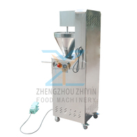 Remplisseur de saucisse Conversion de fréquence électrique SUS304 Machine de remplissage de saucisse automatique Stuffer de saucisse de viande électrique