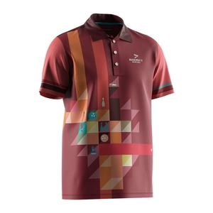 Camiseta de Golf de Poliéster de Secado Rápido con Botones, Camiseta Sublimada para Hombre, Polo - Product Image 3