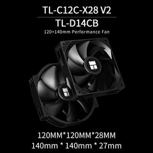 Thermalright Peerless Assassin 140 Digital Black CPU Cooler Air avec 6 tuyaux thermiques Couverture supérieure du tableau - Product Image 5