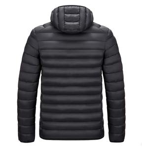 Men's Long Style Waterproof Down Puffer Jacket Hooded <strong>Bubble</strong> <strong>Coat</strong> for Winter Outdoor Fabric Material Wholesale - Product Image 3