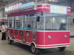 USA Food Cart Remolques Fast Fitted Food Trucks Voiture-restaurant Van Concession Remorques alimentaires mobiles entièrement équipées à vendre - Product Image 6