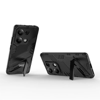Étui pour Xiaomi Redmi Note 13 4G Pro avec anneau magnétique et béquille, coque de protection antichoc pour Redmi Note 13 Pro + Plus 5G