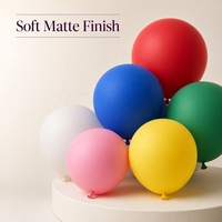 Ballons en latex transparents rouges, blancs, roses et bleus de 12 pouces, forme ronde, à l'hélium, pour fête d'anniversaire, en vente
