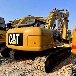 Excavatrice hydraulique d'occasion d'origine japonaise Caterpillar 320D, 20 tonnes, type chenille moyen, pour travaux de construction routière - Product Image 1