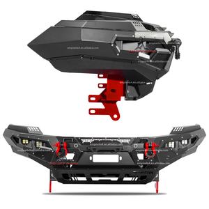 Pare-chocs Arrière et Pare-chocs Avant en Acier de Haute Qualité avec Pare-buffle ADI OFF ROAD 4x4 Tout-Terrain pour Hilux Revo Rogue Conquest 2021 2022 <span class=keywords><strong>2023</strong></span>+ - Product Image 6