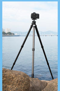 Trípode profesional de fibra de carbono para cámara DSLR, soporte de cámara resistente para observación de aves, cuenco de 70mm - Product Image 5