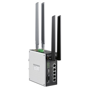 <span class=keywords><strong>Router</strong></span> Industrial <span class=keywords><strong>4G</strong></span> <span class=keywords><strong>TP</strong></span>-<span class=keywords><strong>LINK</strong></span> TL-TR906, 5 Puertos Gigabit, 2 Ranuras Nano SIM, Carcasa de Acero Resistente, -40 ℃ -75 ℃ - Product Image 4