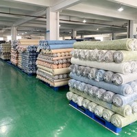 Tissu en microfibre tissé uni à poids moyen, impression numérique 5D, 100 % polyester, écologique, directement de l'usine, personnalisation possible