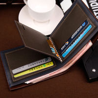 Dompet Pria Kulit Asli RFID Custom Motif Polos Gaya Nasional Kapasitas Besar Laris Manis Sampel Gratis