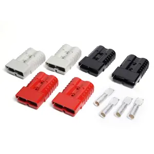 Power Connector 50A 120A 175A 350A Quick Connect 2 PoleフォークリフトConnector Plug Socketフォークリフトバッテリーケーブル