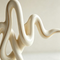 Sculpture sonore BZY personnalisable, disponible pour une utilisation en extérieur ou sur un bureau, parfaite comme figurine en résine pour la décoration de la maison