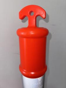 Delineador de advertencia de tráfico de base pesada de 110cm, poste de resorte, poste de carretera reflectante, postes en <span class=keywords><strong>T</strong></span> a la venta - Product Image 3