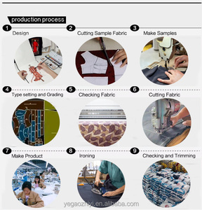 Abiti Estivi Personalizzati Yegao, 100% Poliestere, Maxi Vestiti a Righe Linea A, Traspiranti con Stampa Digitale OEM, Abiti Casual da Donna - Product Image 4